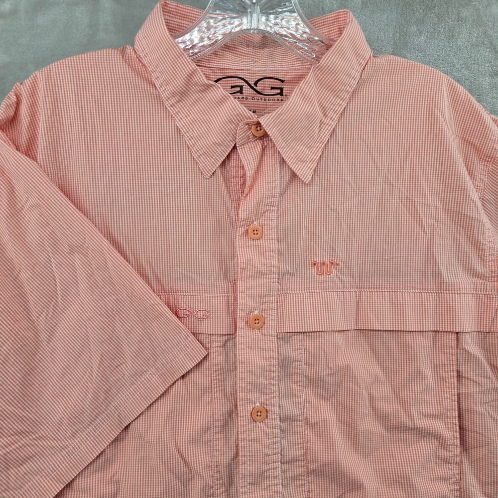 KING RANCH GameGuard Outdoors Shirt Mens Medium Short Sleeve King Ranch